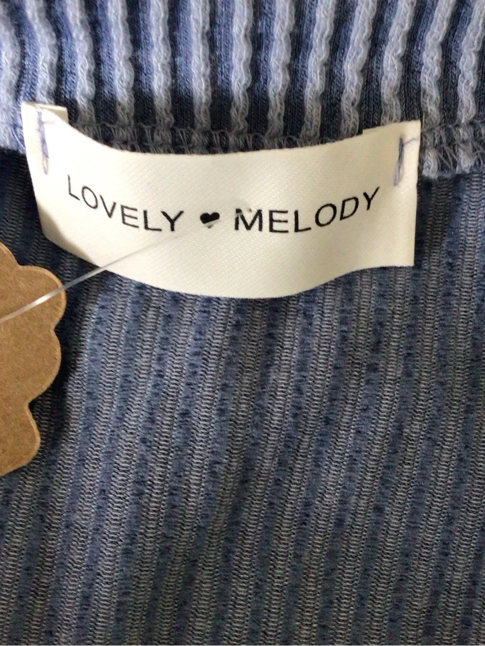NWT Lovely Melody Two-piece Set Top and matching shorts